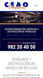 Mobile Screenshot of desguacesceao.com
